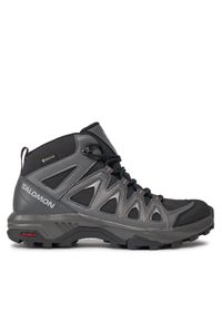 salomon - Trekkingi Salomon. Kolor: czarny. Technologia: Gore-Tex. Sport: turystyka piesza