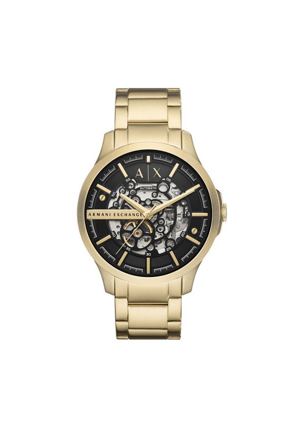 Armani Exchange Zegarek Hampton AX2419 Złoty. Kolor: złoty