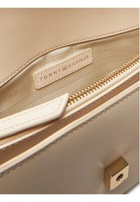 TOMMY HILFIGER - Tommy Hilfiger Torebka Th Heritage Conv Crossover Chain AW0AW17223 Écru. Materiał: skórzane #4