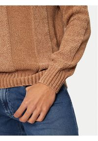Liu Jo Sweter QF4212 MA29P Brązowy Regular Fit. Kolor: brązowy. Materiał: syntetyk #5