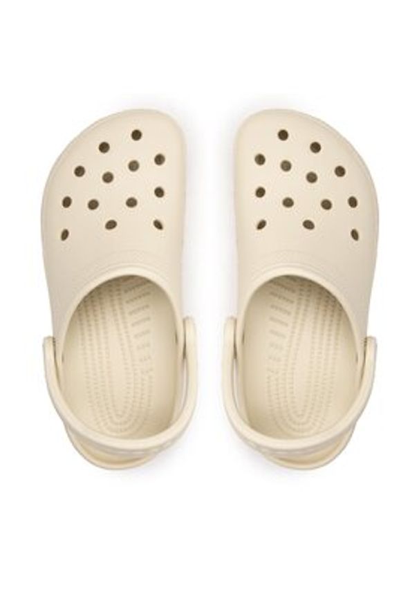 Crocs Klapki Classic 10001 Beżowy. Kolor: beżowy