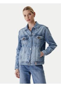 Guess Kurtka jeansowa W6RN73 D6833 Niebieski Regular Fit. Kolor: niebieski. Materiał: bawełna #1