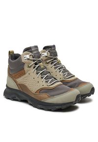 Merrell Trekkingi Speed Solo Mid Wp J037859 Szary. Kolor: szary. Materiał: skóra, zamsz. Sport: turystyka piesza #4