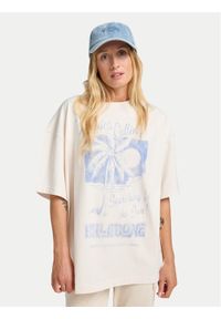 Billabong T-Shirt This Sunny Time EBJZT00479 Biały Loose Fit. Kolor: biały. Materiał: bawełna #1