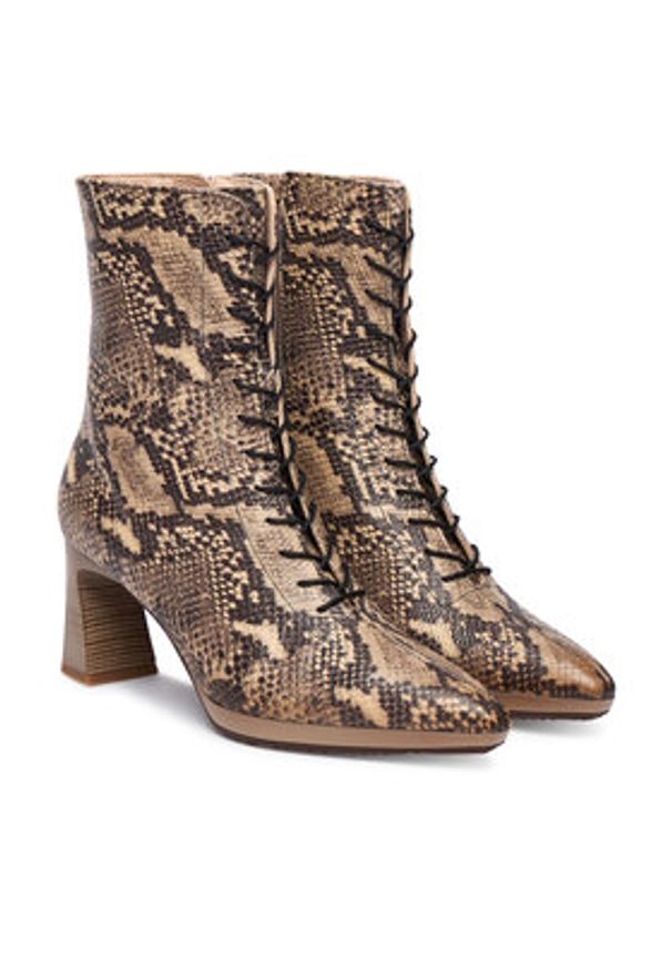 Hispanitas Trzewiki HI254379 Brązowy. Kolor: brązowy. Materiał: skóra