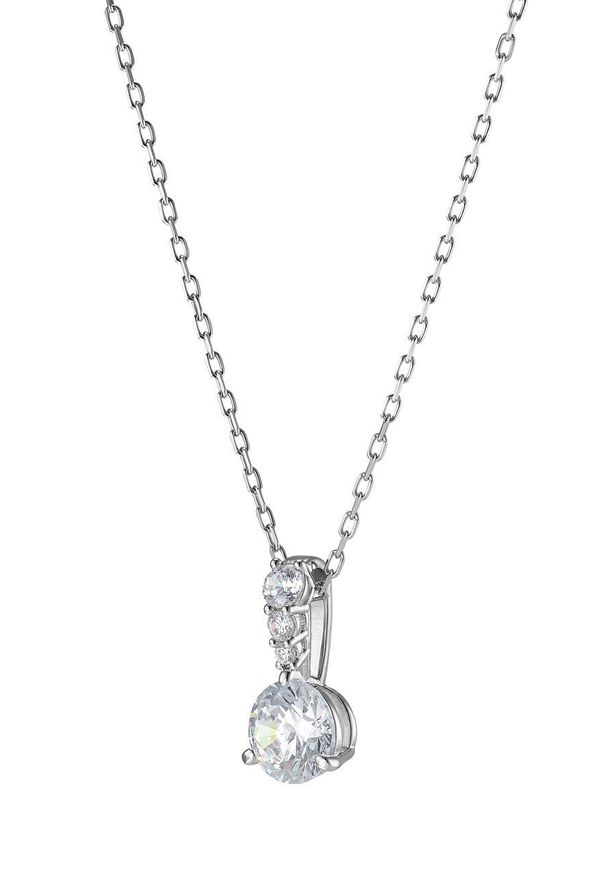 Swarovski - Naszyjnik Solitaire. Kolor: srebrny