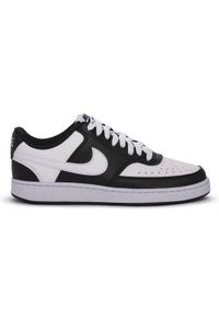 Buty do chodzenia damskie Nike 003 Court Vision Lo. Kolor: czarny, wielokolorowy. Materiał: materiał, syntetyk. Model: Nike Court. Sport: turystyka piesza
