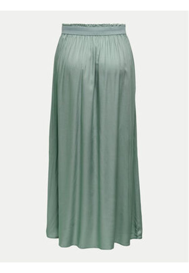 only - ONLY Spódnica maxi Venedig 15164606 Zielony Regular Fit. Kolor: zielony. Materiał: wiskoza
