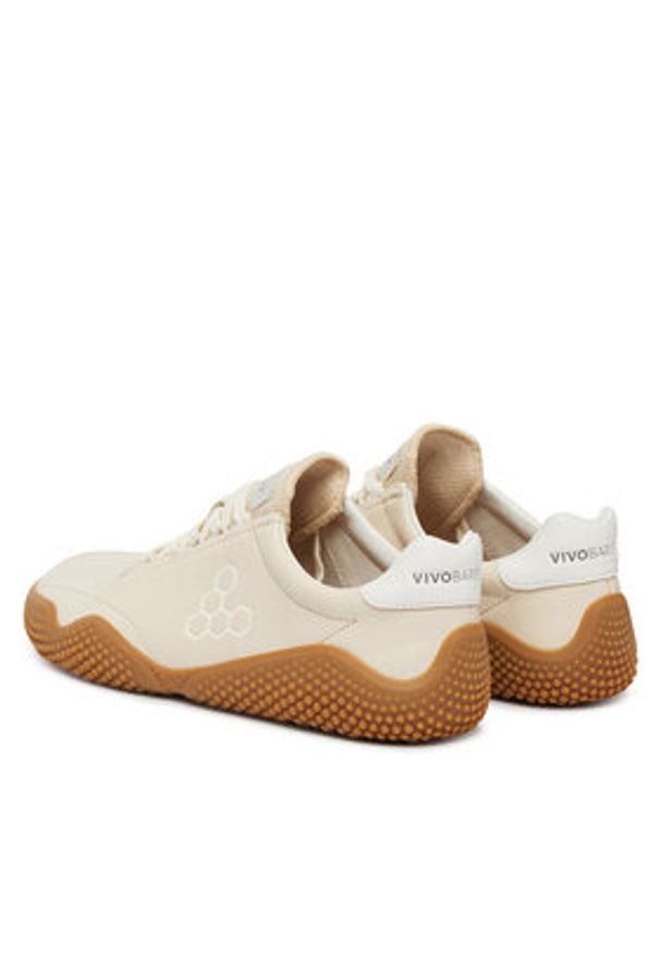 Vivo Barefoot Sneakersy Motus Studio 205642 Kremowy. Kolor: kremowy. Materiał: skóra