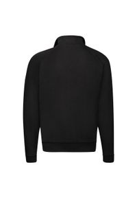 FRUIT OF THE LOOM - Klasyczna Bluza Rozpinana Dla Dorosłych Unisex. Kolor: czarny