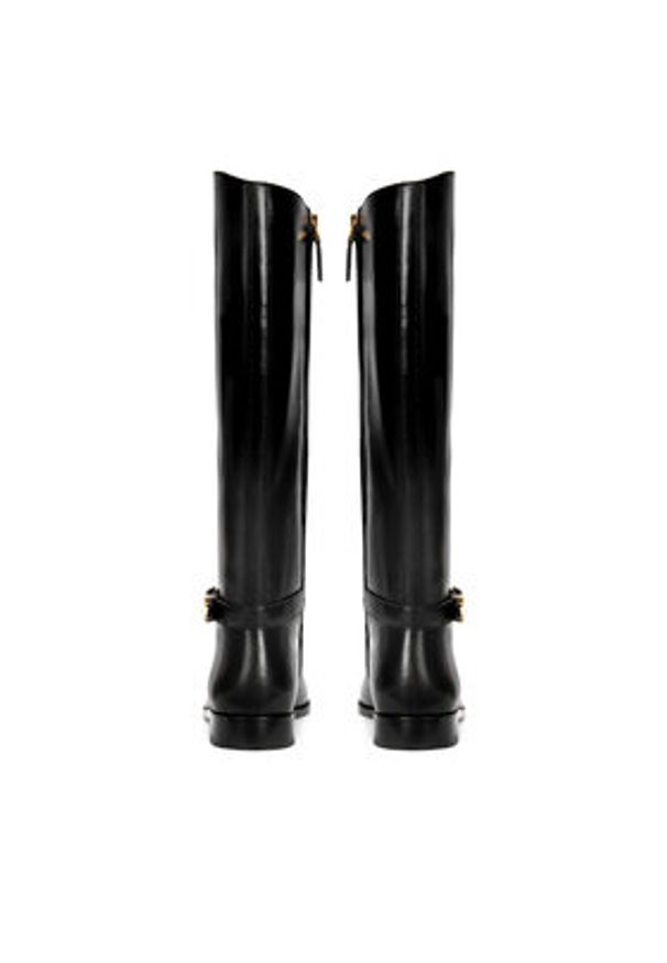 Lauren Ralph Lauren - LAUREN RALPH LAUREN Oficerki 802937804001 Czarny. Kolor: czarny. Materiał: skóra