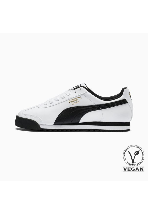 Buty Puma Roma Basic, Mężczyźni. Kolor: biały, wielokolorowy, czarny. Materiał: skóra ekologiczna, materiał. Sport: turystyka piesza