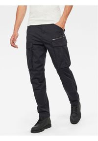 G-Star RAW - G-Star Raw Spodnie materiałowe Rovic D02190-5126-6484 Czarny Tapered Fit. Kolor: czarny. Materiał: bawełna