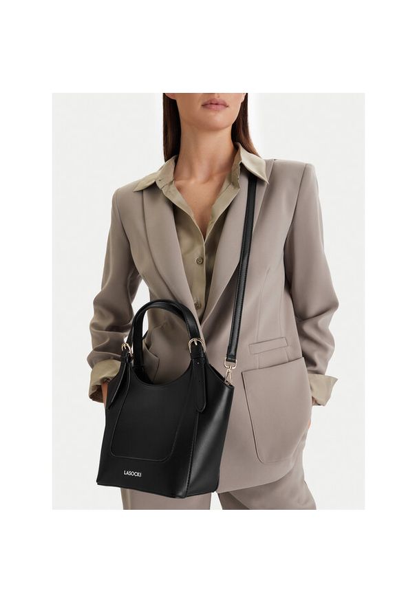 Torebka Lasocki. Kolor: czarny
