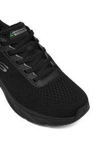 skechers - Skechers Sneakersy Edgeride 232846 BBK Czarny. Kolor: czarny. Materiał: materiał