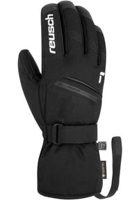 Rękawice narciarskie unisex Reusch Morris Gore-Tex kozia skóra wodoodporne. Kolor: biały, wielokolorowy, czarny. Materiał: skóra. Technologia: Gore-Tex. Sport: narciarstwo