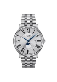 Zegarek Męski TISSOT Carson Premium Gent Moonphase T-CLASSIC T122.423.11.033.00. Materiał: materiał. Styl: klasyczny, sportowy