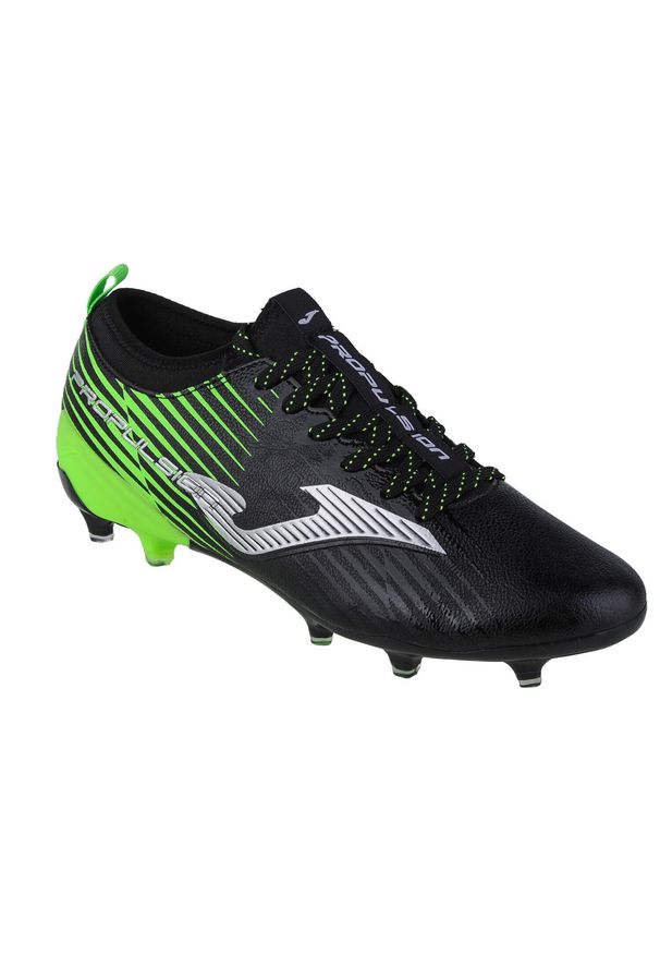 Buty piłkarskie - korki męskie, Joma Propulsion Cup. Kolor: zielony, wielokolorowy, czarny. Sport: piłka nożna