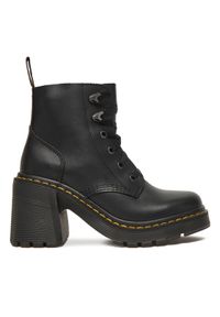 Dr. Martens Botki DM27613001 Czarny. Kolor: czarny. Materiał: skóra