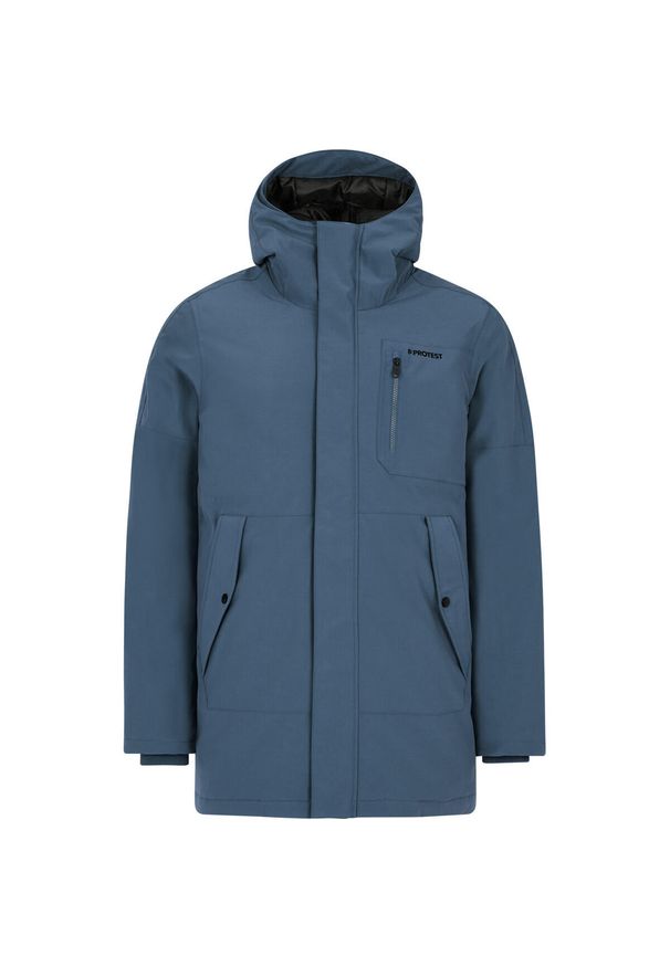 Kurtka narciarska Protest Hemley. Kolor: niebieski. Materiał: poliester. Sezon: zima. Sport: narciarstwo