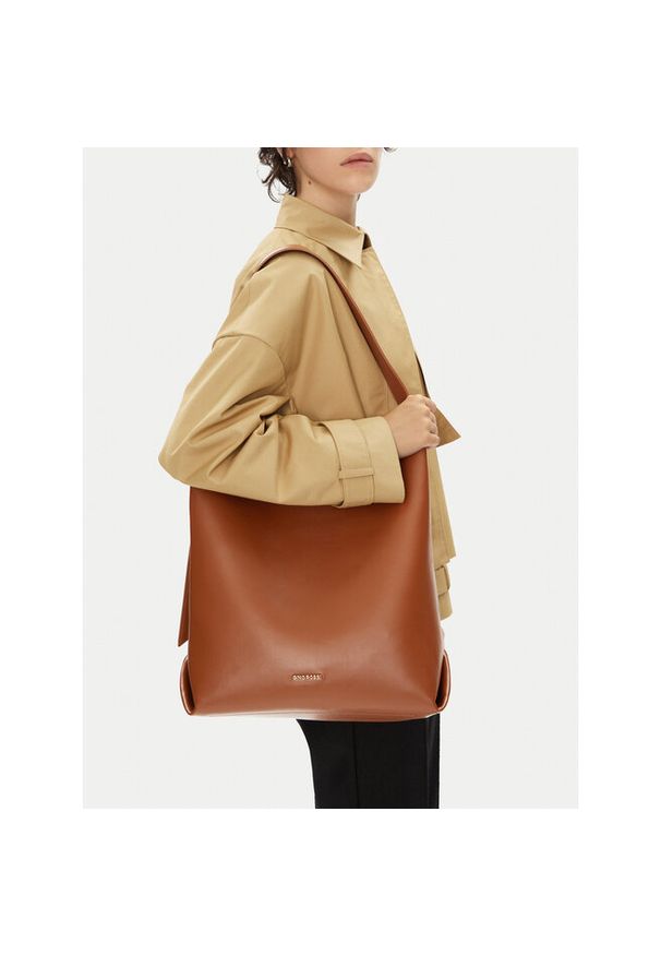 Gino Rossi - Torebka GINO ROSSI. Kolor: brązowy