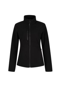 Regatta - Bluza Polarowa Damska Z Recyklingu Pełen Suwak. Kolor: czarny. Materiał: polar. Sezon: zima. Styl: sportowy. Sport: turystyka piesza #1