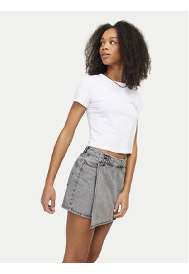 JJXX Spódnico-szorty Greta 12269114 Szary Loose Fit. Kolor: szary. Materiał: bawełna