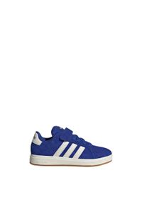Adidas - Buty Grand Court 00s Kids. Kolor: biały, wielokolorowy, niebieski, brązowy