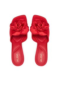 Aldo Klapki Redrose 13922315 Czerwony. Kolor: czerwony. Materiał: materiał