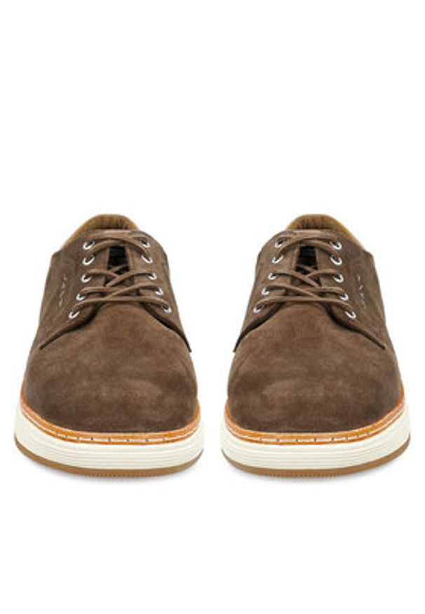 GANT - Gant Półbuty 31633032 Brązowy. Kolor: brązowy. Materiał: zamsz, skóra