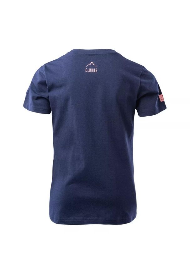 Elbrus - T-shirt Dla Dziewczynki Tove. Kolor: niebieski. Sport: turystyka piesza