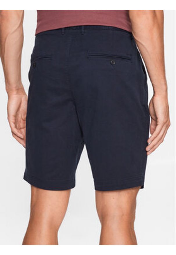 BOSS - Boss Szorty materiałowe 50487993 Niebieski Slim Fit. Kolor: niebieski. Materiał: bawełna