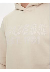 Guess Bluza M4YQ36 K9Z21 Écru Regular Fit. Materiał: syntetyk