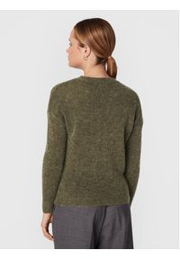 Moss Copenhagen Sweter Femme 17223 Brązowy Regular Fit. Kolor: brązowy. Materiał: syntetyk #2