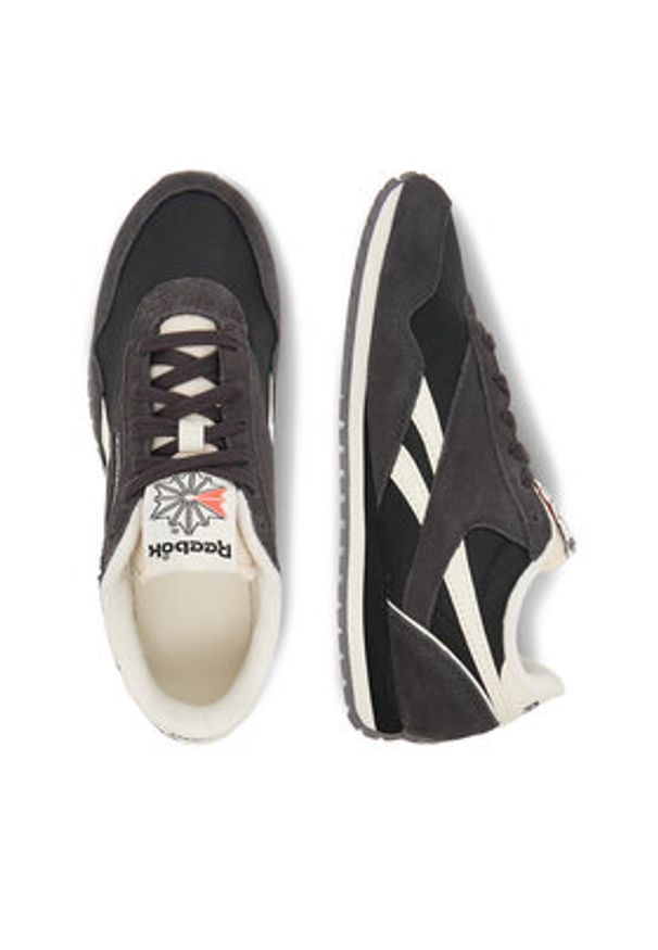 Reebok Sneakersy EOSS-CLASSIC AZ 100208831 Czarny. Kolor: czarny. Materiał: skóra, zamsz. Model: Reebok Classic