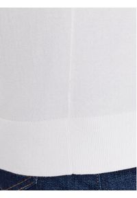 TOMMY HILFIGER - Tommy Hilfiger Sweter WW0WW40098 Biały Regular Fit. Kolor: biały. Materiał: bawełna, syntetyk
