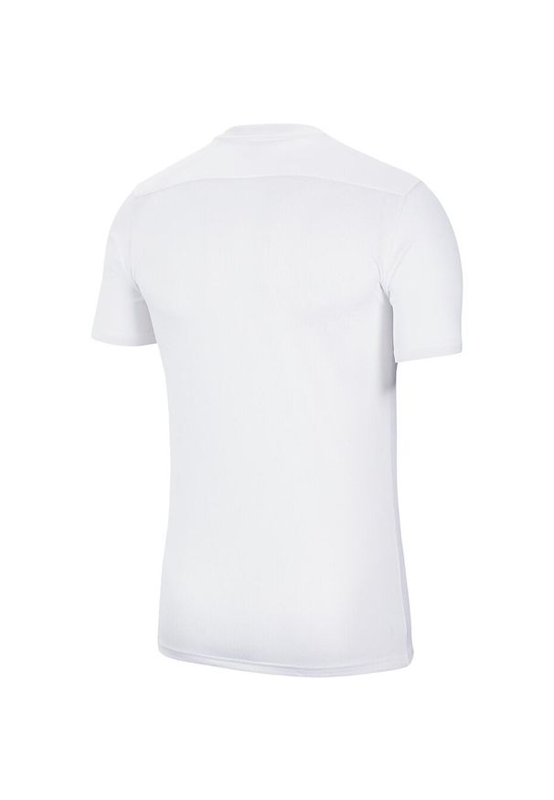 Koszulka piłkarska dziecięca Nike Dry Park VII treningowa szybkoschnąca Dri Fit. Kolor: biały, wielokolorowy, czarny. Technologia: Dri-Fit (Nike). Sport: piłka nożna