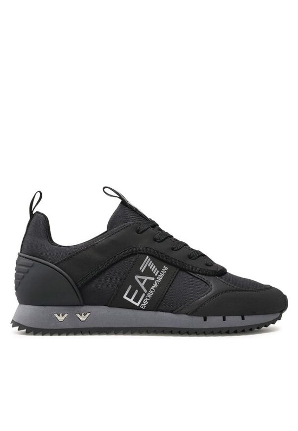 EA7 Emporio Armani Sneakersy X8X027 XK219 Q226 Czarny. Kolor: czarny. Materiał: skóra