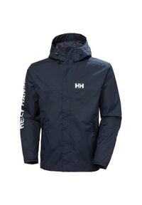 Kurtka uniwersalna męska Helly Hansen Ervik Jacket. Typ kołnierza: kaptur. Kolor: niebieski, wielokolorowy. Styl: klasyczny