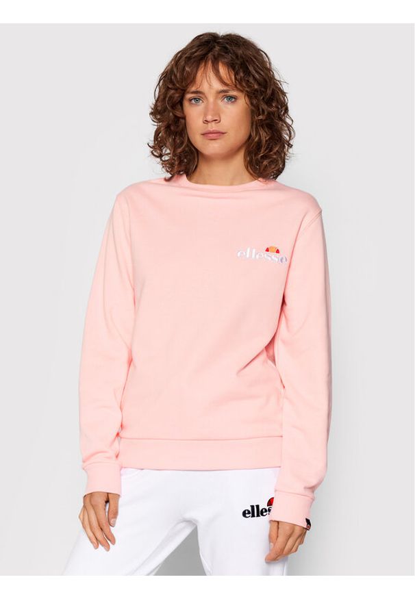 Ellesse Bluza Triome SGS08847 Różowy Regular Fit. Kolor: różowy. Materiał: bawełna