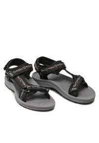 Jack Wolfskin Sandały Wave Breaker W 4050291 Czarny. Kolor: czarny. Materiał: materiał #8