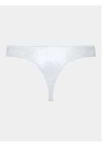 Calvin Klein Swimwear Dół od bikini KW0KW02251 Biały. Kolor: biały. Materiał: syntetyk
