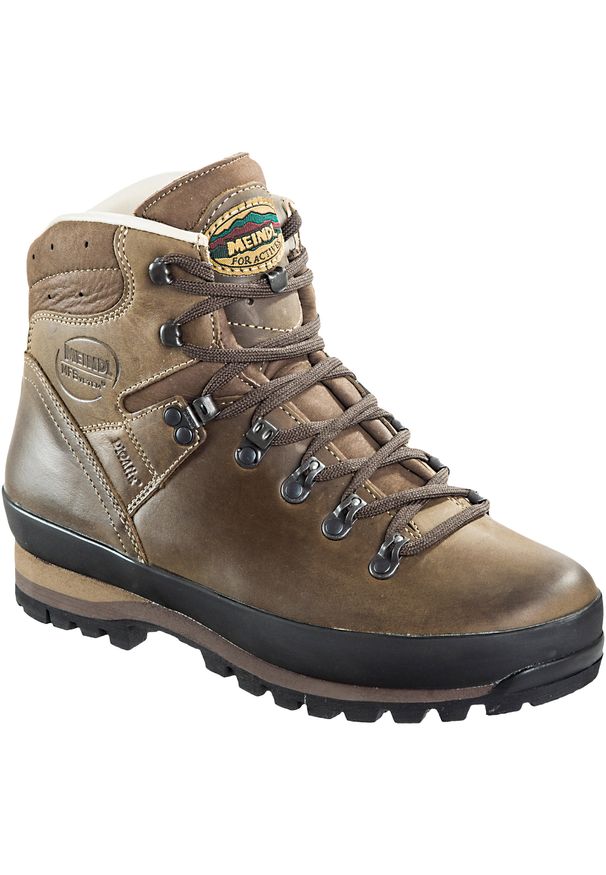 MEINDL - Buty trekkingowe męskie Meindl Borneo 2 MFS. Kolor: brązowy. Materiał: nubuk, skóra. Sport: turystyka piesza
