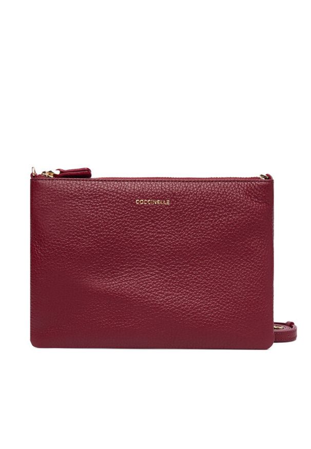 Coccinelle Torebka MMA Best Crossbody E5 MMA 55 F5 01 Bordowy. Kolor: czerwony. Materiał: skórzane