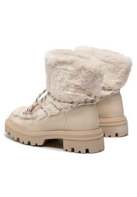DeeZee Śniegowce ZALJ8088Y-2 Beżowy. Kolor: beżowy. Materiał: materiał #5