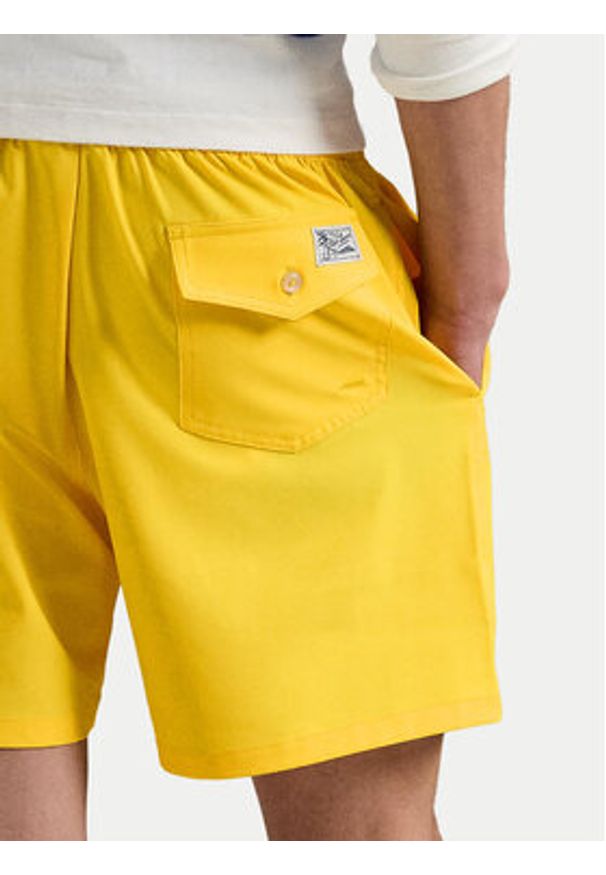 Polo Ralph Lauren Szorty kąpielowe 710957782010 Żółty Classic Fit. Kolor: żółty. Materiał: syntetyk