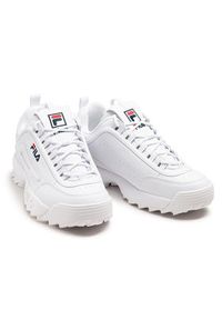 Fila Sneakersy Disruptor Low 1010262.1FG Biały. Kolor: biały. Materiał: skóra #8