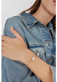 Tous bransoletka srebrna. Materiał: srebrne. Kolor: beżowy #5