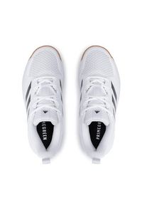 Adidas - adidas Buty Ligra 7 W FZ4660 Biały. Kolor: biały. Materiał: materiał #3