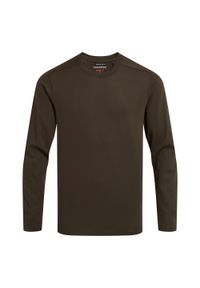 CRAGHOPPERS - Męska Koszulka Z Długim Rękawem Abel Nosilife. Kolor: zielony. Długość rękawa: długi rękaw. Długość: długie. Sport: turystyka piesza #1